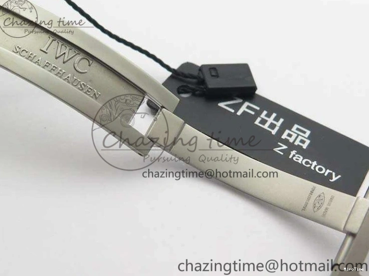 MIROTIME 0104 Supportive Big Pilot Real PR IW502003 Real Ceramic ZF 1:1 Best Edition On Black Calfskin Strap A51111 V 7238